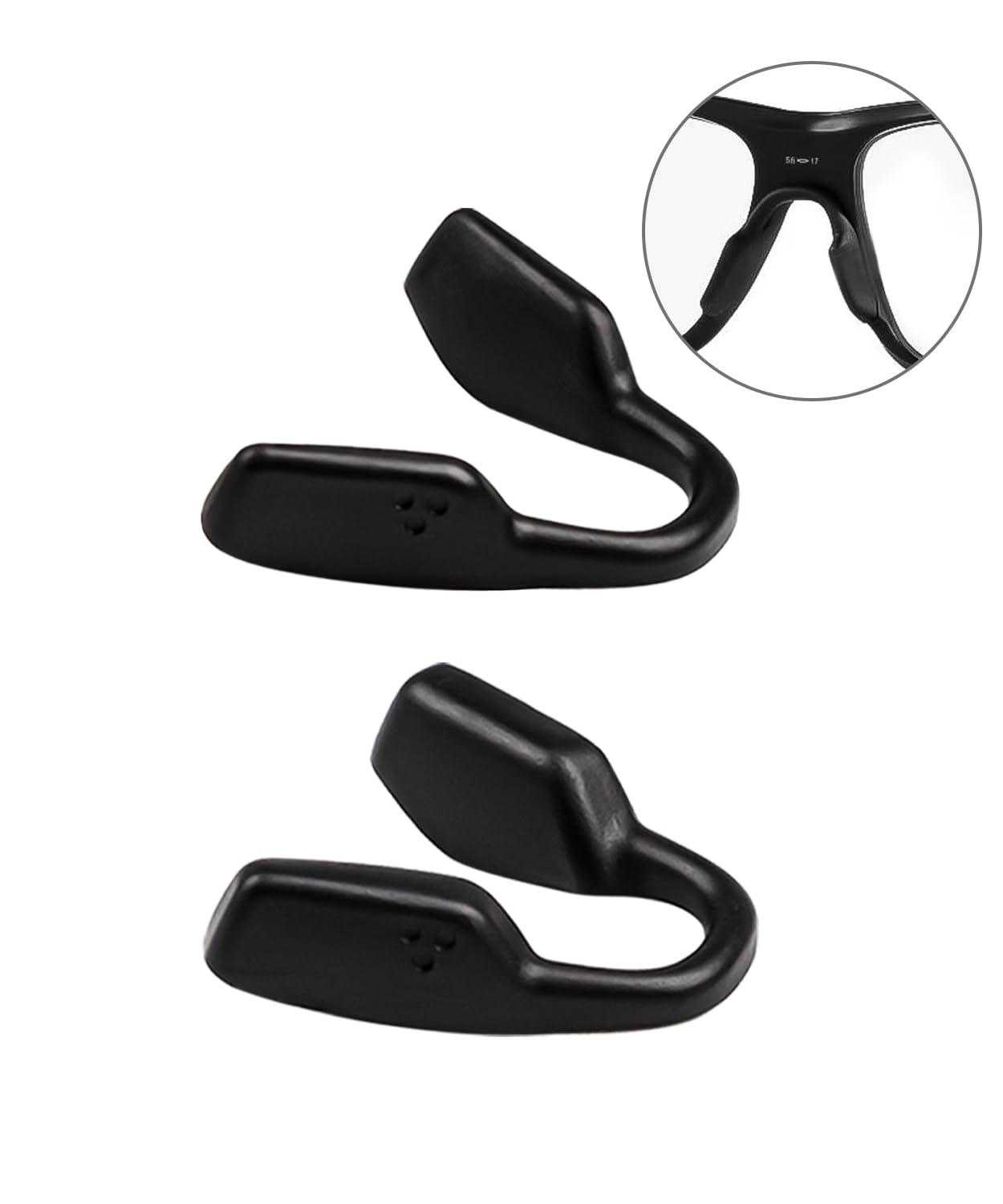 Regular and thicker nose pads included for Oakley Futurity frames
