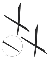 Black silicone ear tips for Oakley Futurity OX8052 eyewear