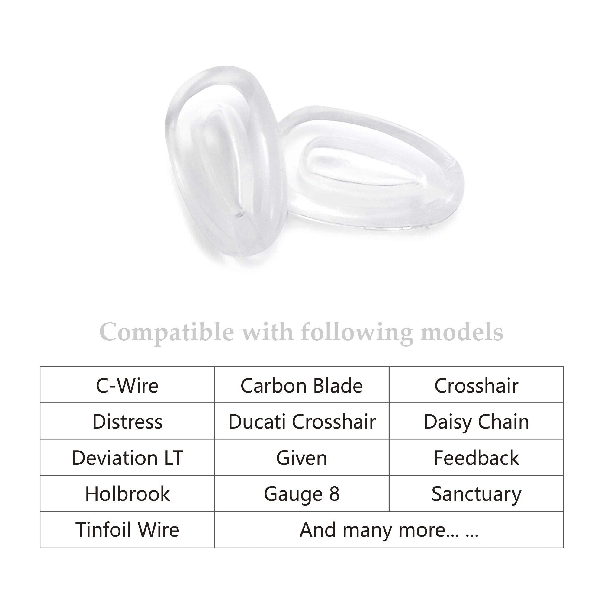 Nose pads with free storage bag included