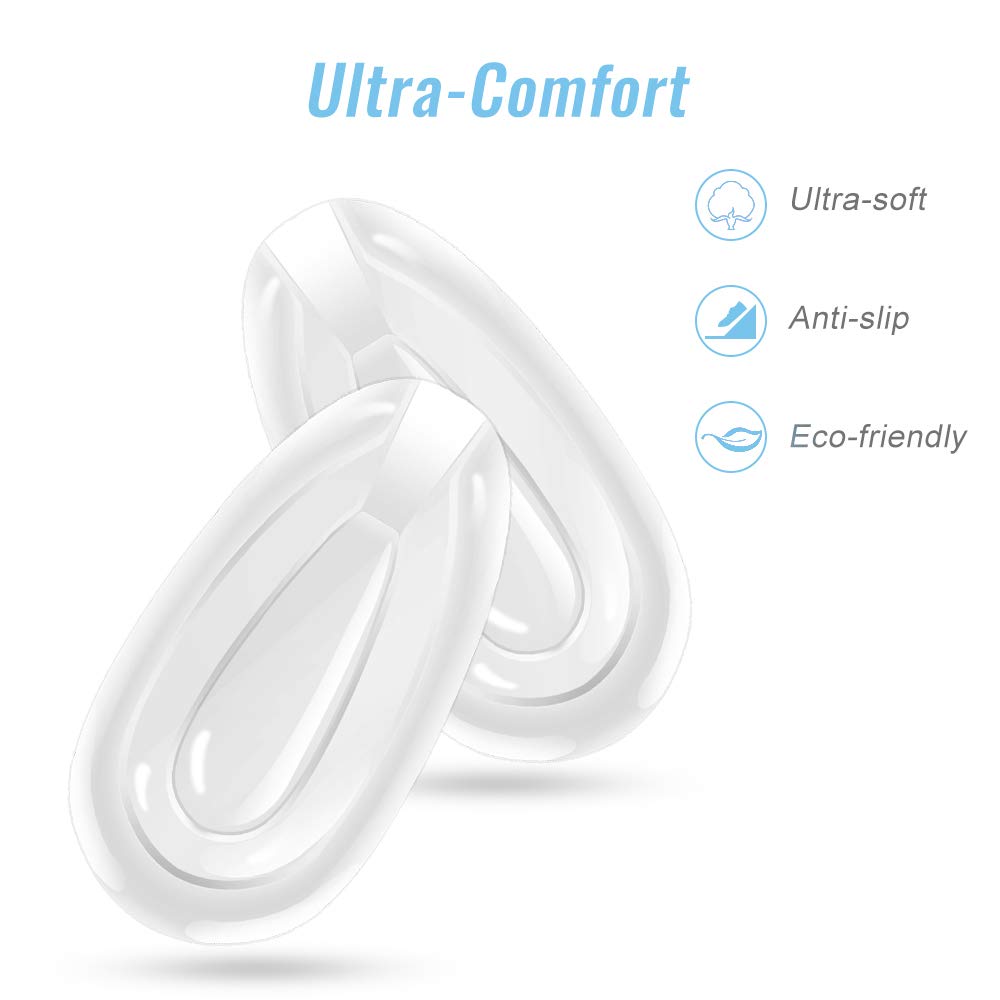 Nose pads sized 12x7x1.2 mm with measurement context