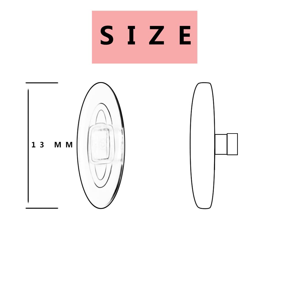 Nose pad inserted into Oakley pad carrier socket (SNAP IN).