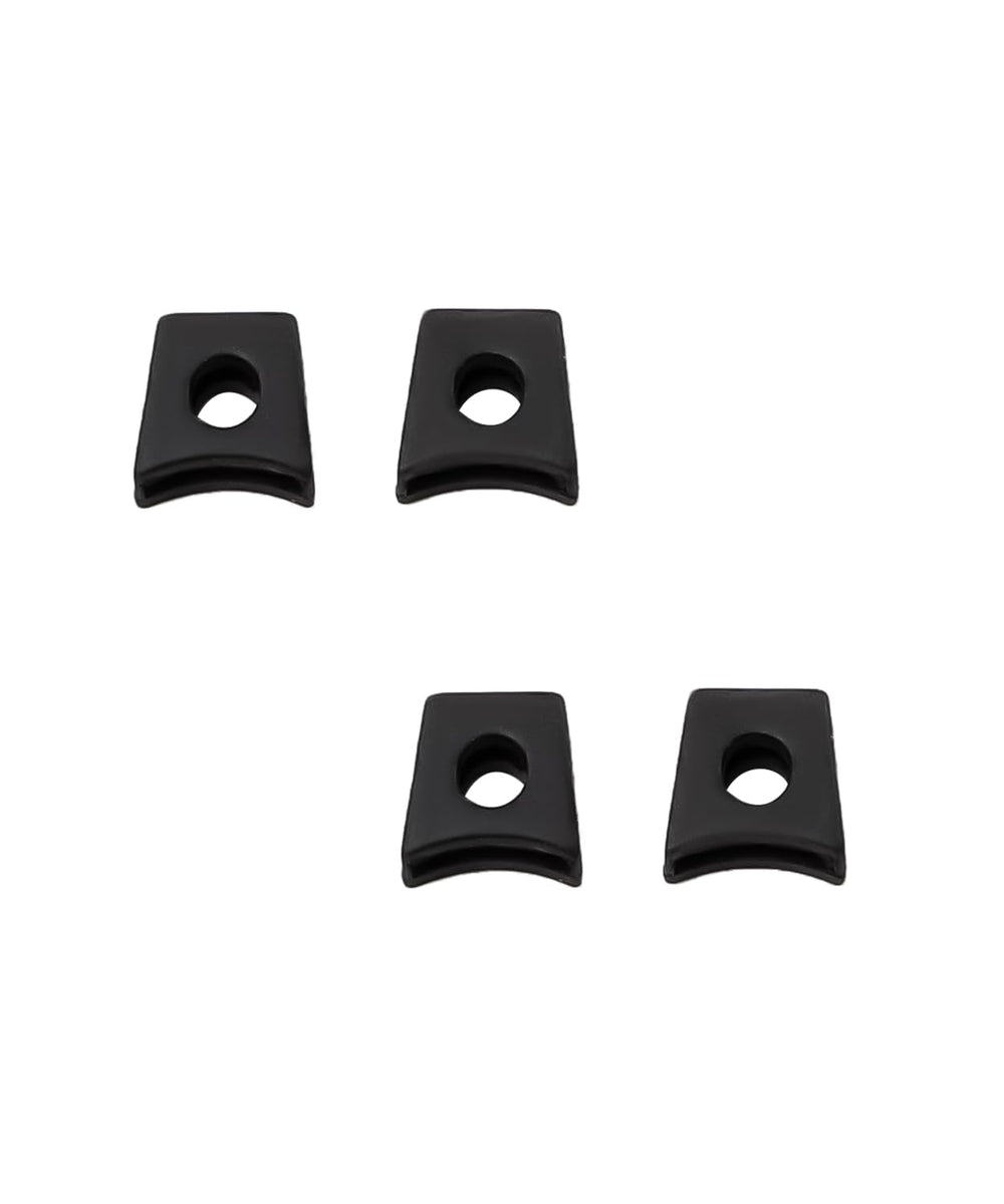 2 Pairs Black Nose Bridge Flex Couplers for Oakley OO6011 X Squared frame