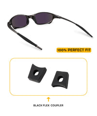 Replacement flex coupler for Oakley Juliet, X Metal Penny, X Metal XX and OO6011 frames