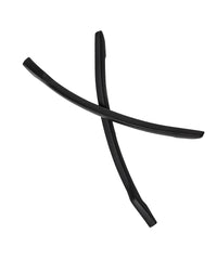 Replacement ear socks for Oakley Plazma OO9019/OO9019A - Black silicone earsocks