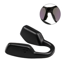 Close-up of silicone rubber nose pad material