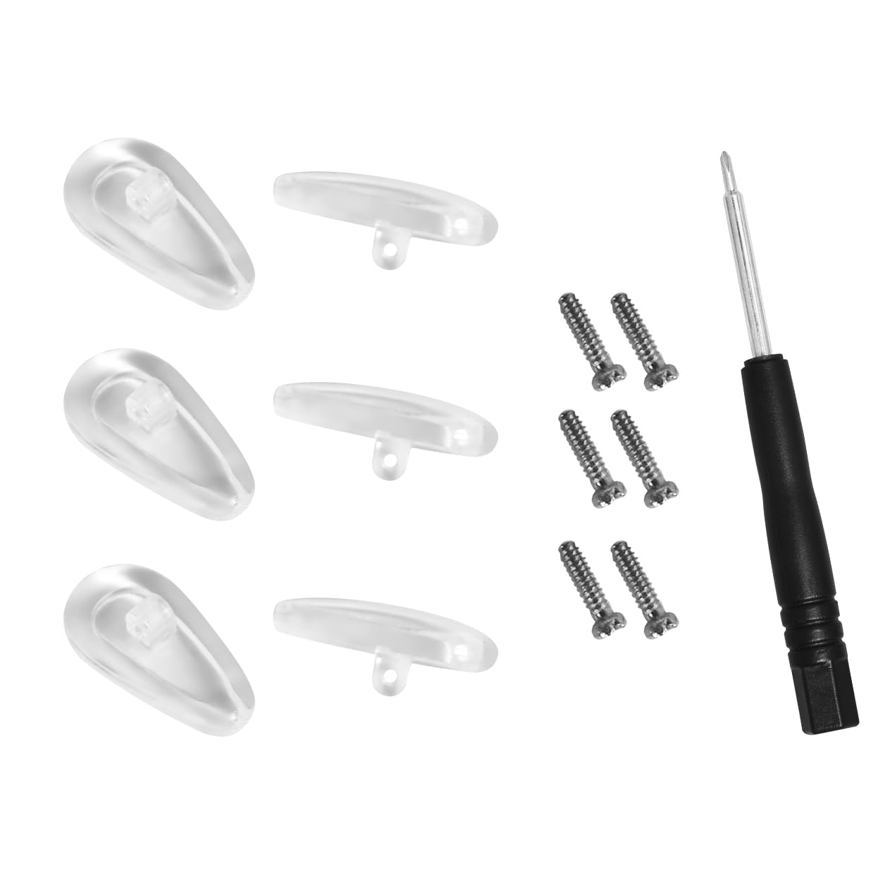 Nose pad replacement set for Oakley and Tom Ford sunglasses