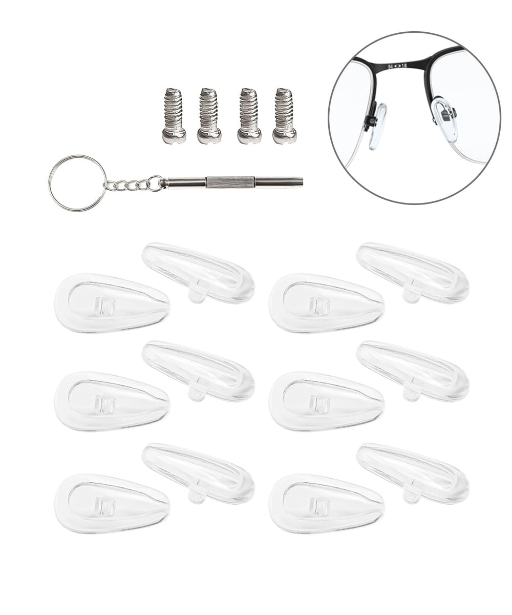 Easy-install nose pads for Oakley Wingback SQ OX5148 eyewear – 6 pairs