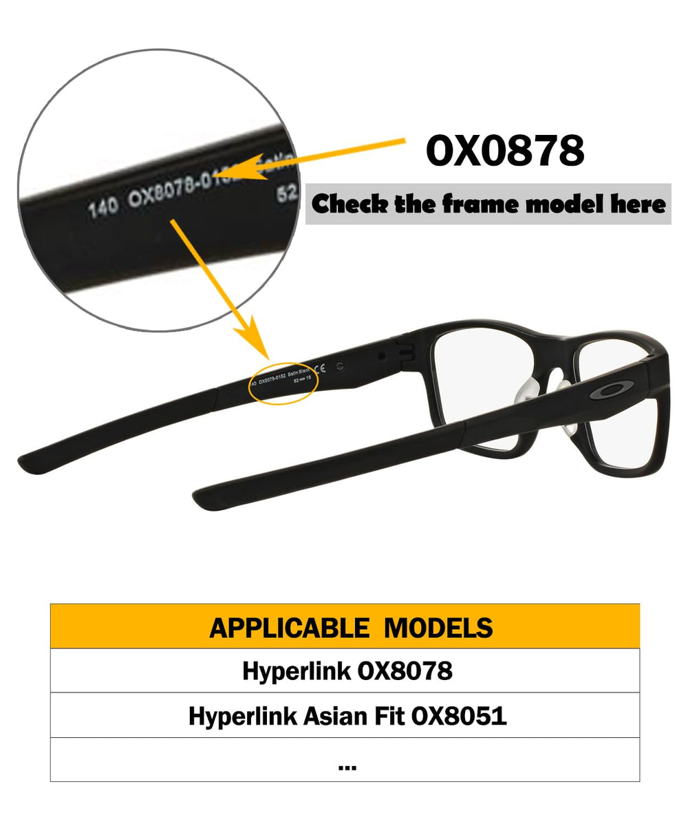 Packaging includes 1 pair of regular size nose pads