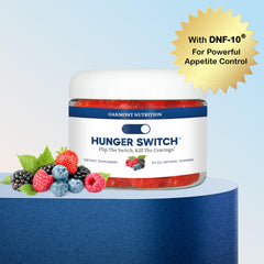 Hunger Switch Gummies packaging close-up