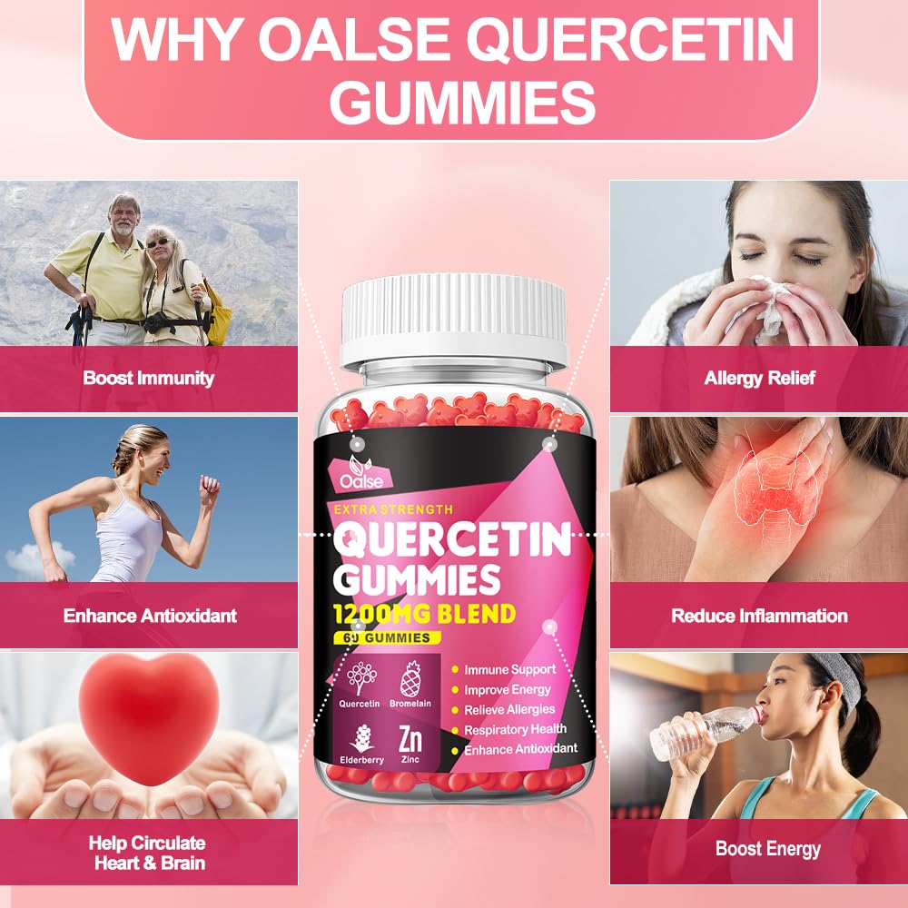 Quercetin Gummies ingredients and supplement facts