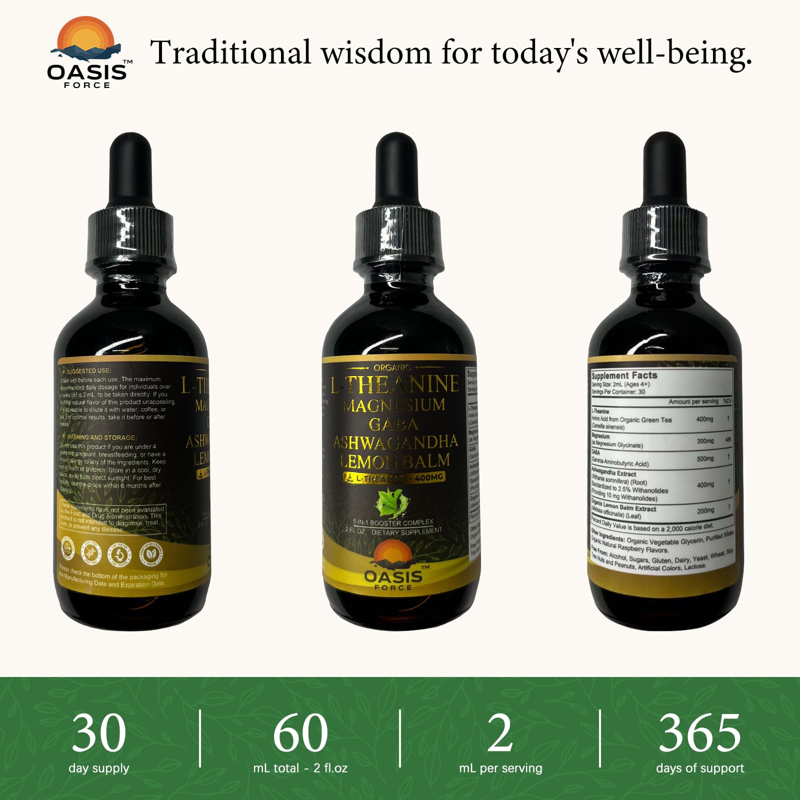 Seal of GMP compliance and third-party testing