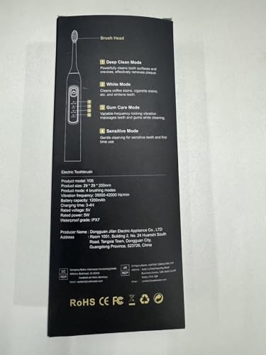 OasiSmile toothbrush battery life up to 120 days