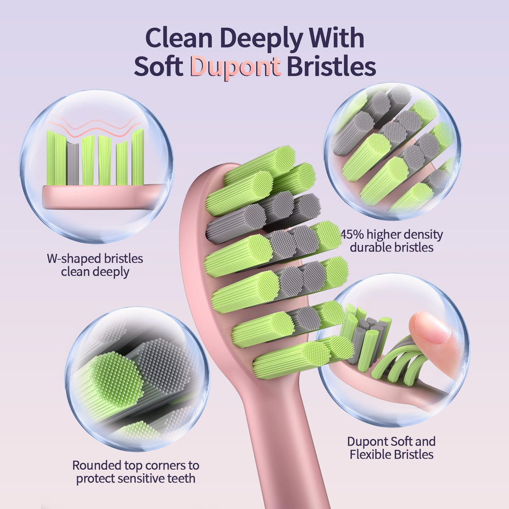 Deep clean mode activated on OasiSmile toothbrush