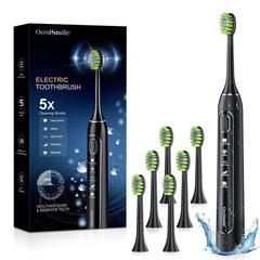 Front view of OasiSmile Sonic Electric Toothbrush