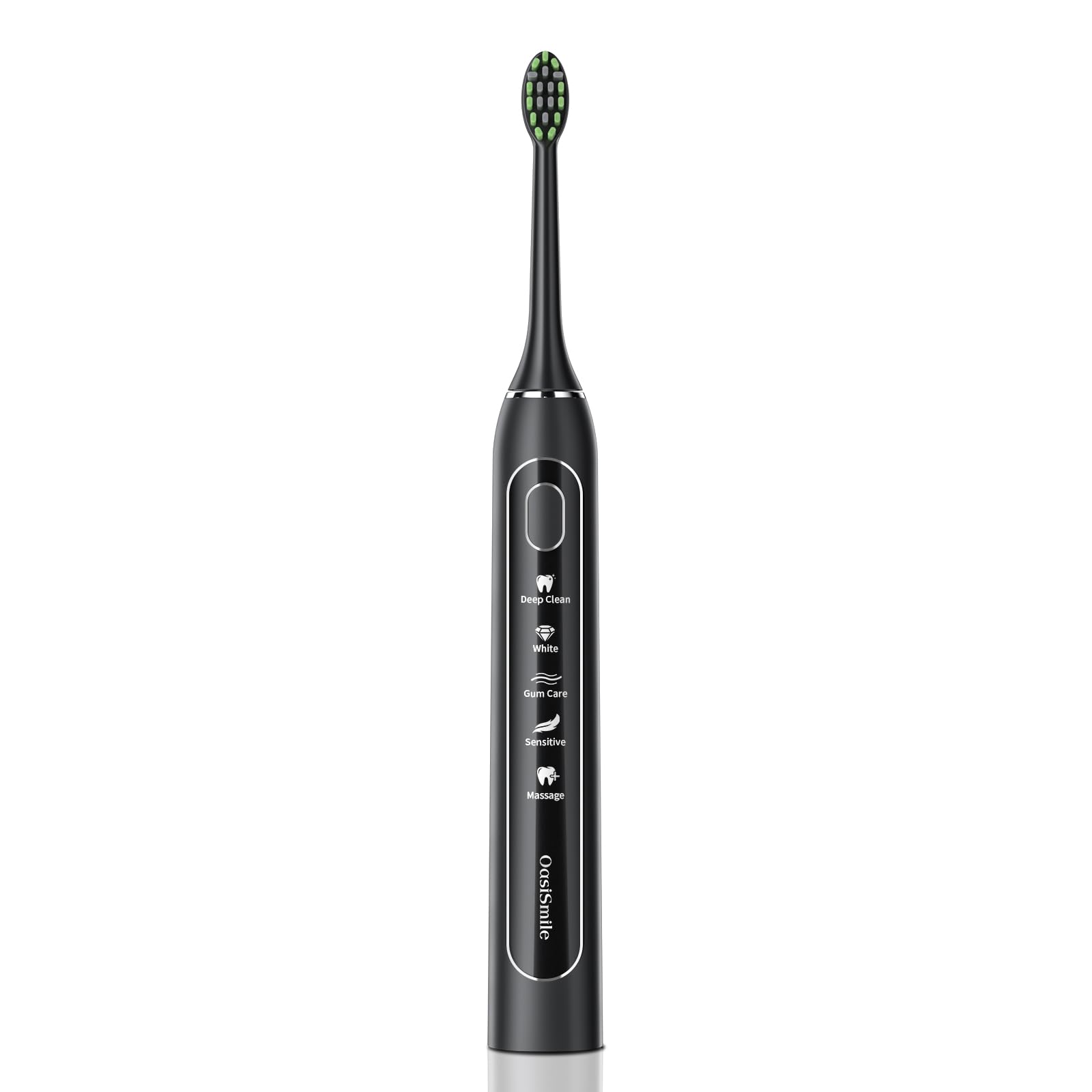 Five brushing modes on OasiSmile toothbrush