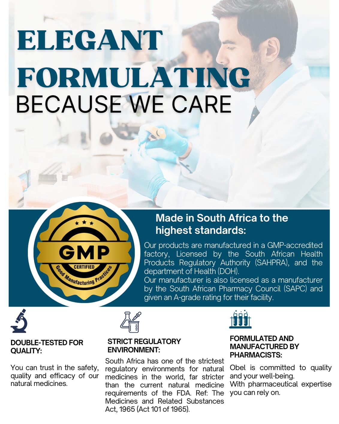 Lifestyle image of a healthy adult with Obel Daily Multivitamin