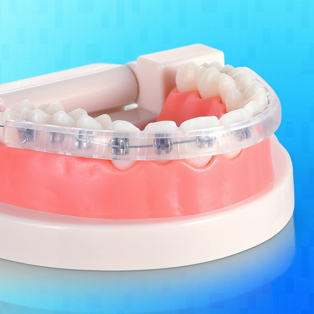 Thin clear lip protector suitable for braces wearers