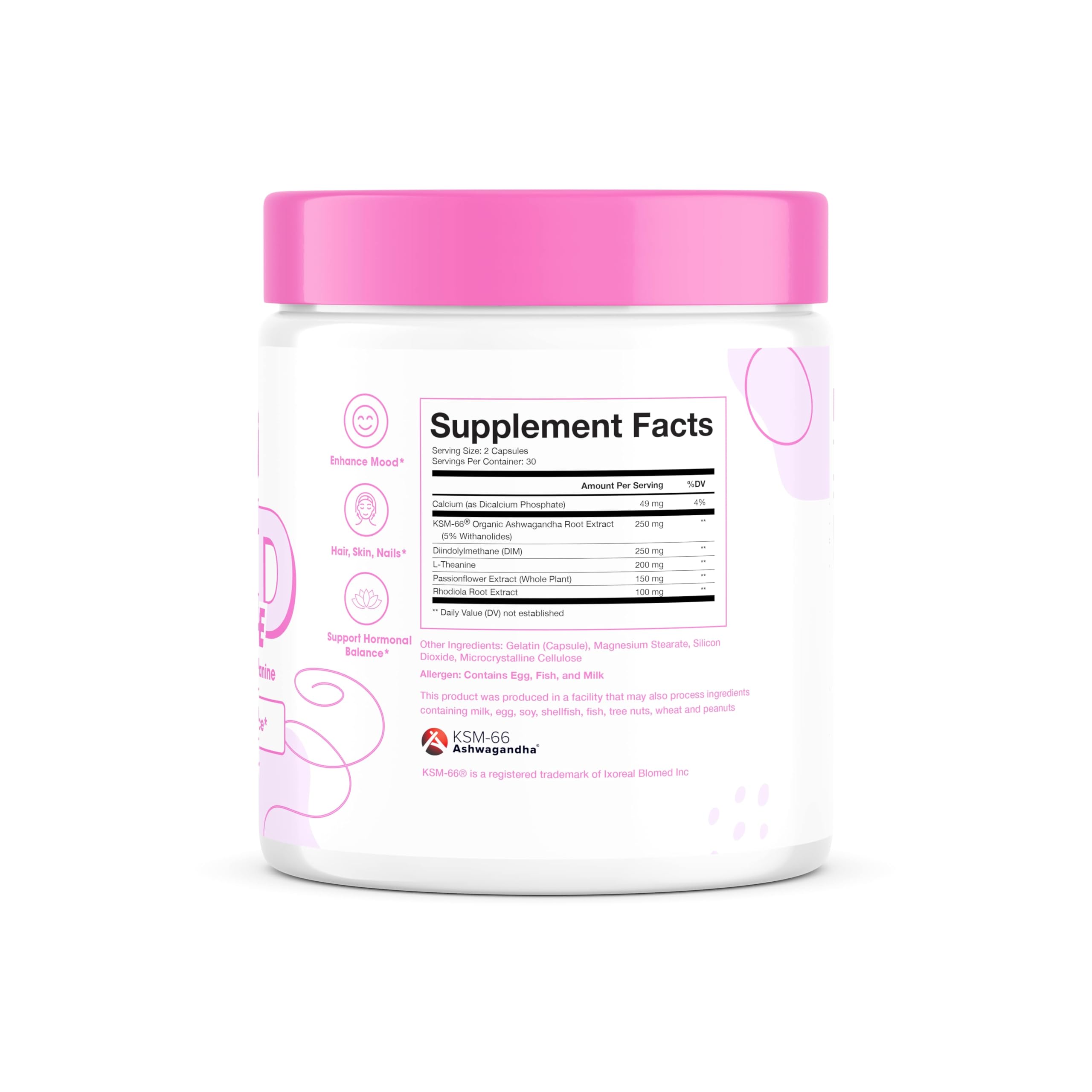 Obvi Goodbye with organic ashwagandha and L-theanine for calm