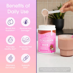 Hyaluronic acid, vitamin C, amino acids, biotin and keratin ingredients