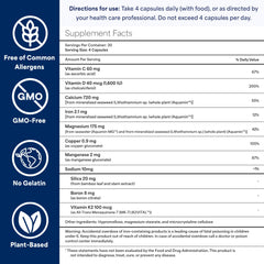 Illustration of Aquamin algae calcium and magnesium