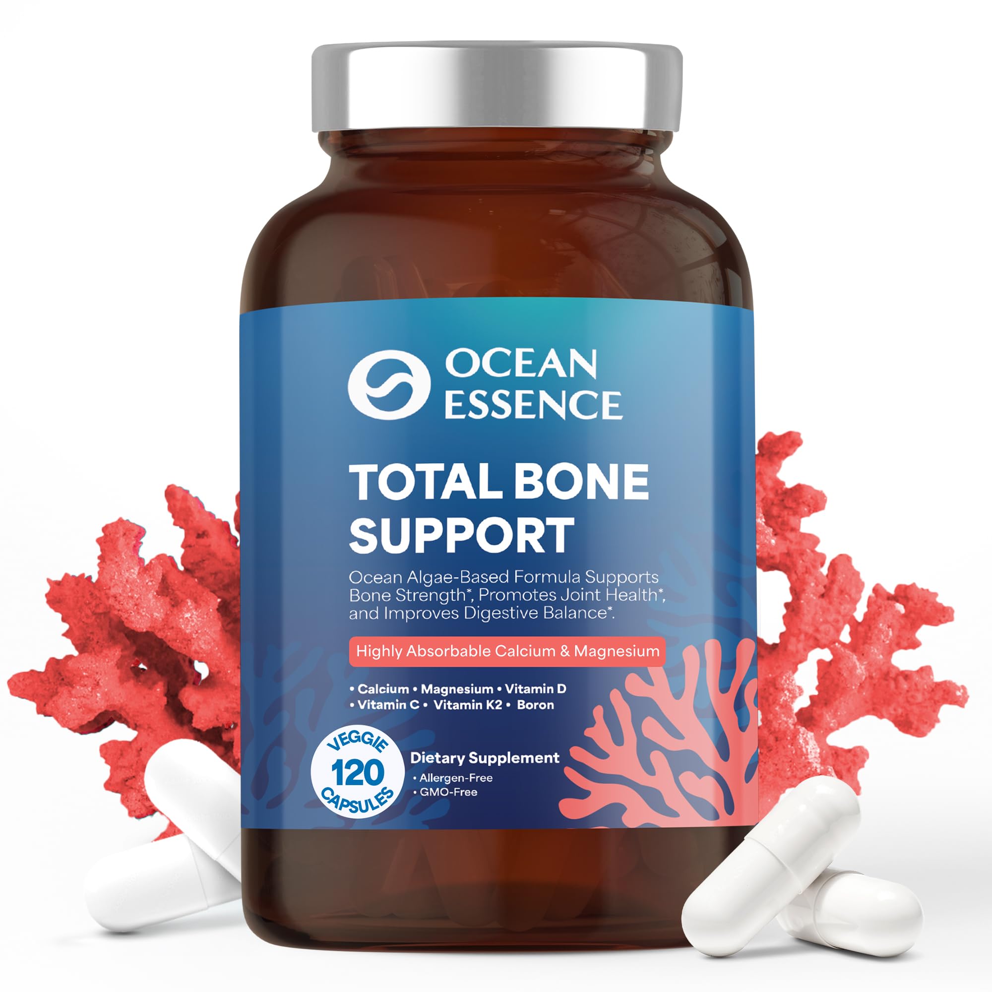 Ocean Essence Total Bone Support bottle – front view