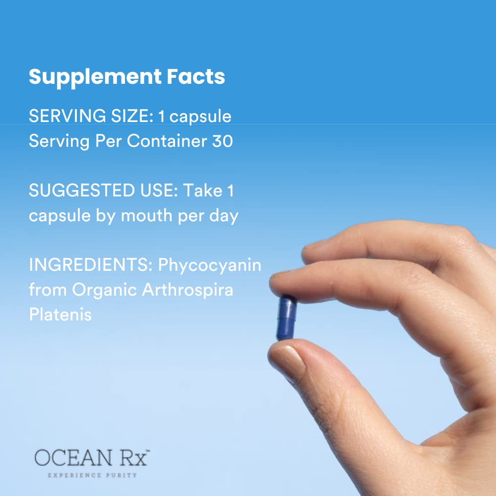 Spirulina supporting oral health and dental care