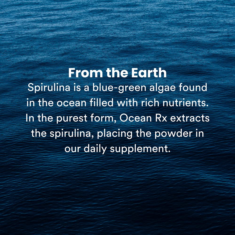 Nourished skin concept powered by spirulina