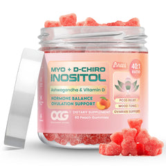OCG Myo-Inositol & D-Chiro Inositol Gummies with Ashwagandha – hero image