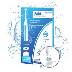 Close-up of OCTOPODIS pads protecting Oral-B charging station