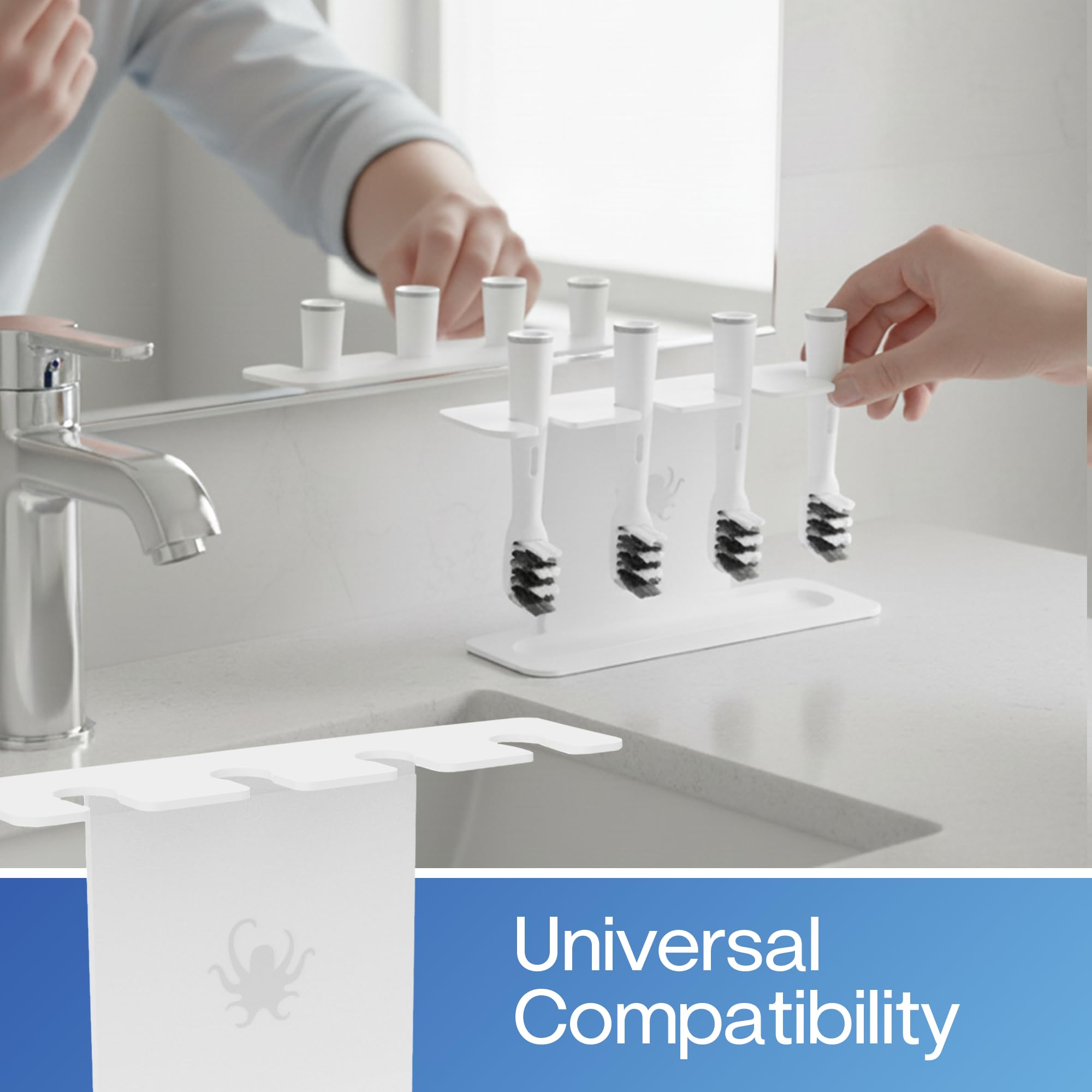 Compatible with Oral B Braun, Oral b iO, Oral b Clic, Waterpik, FairyWill, and Sonicare
