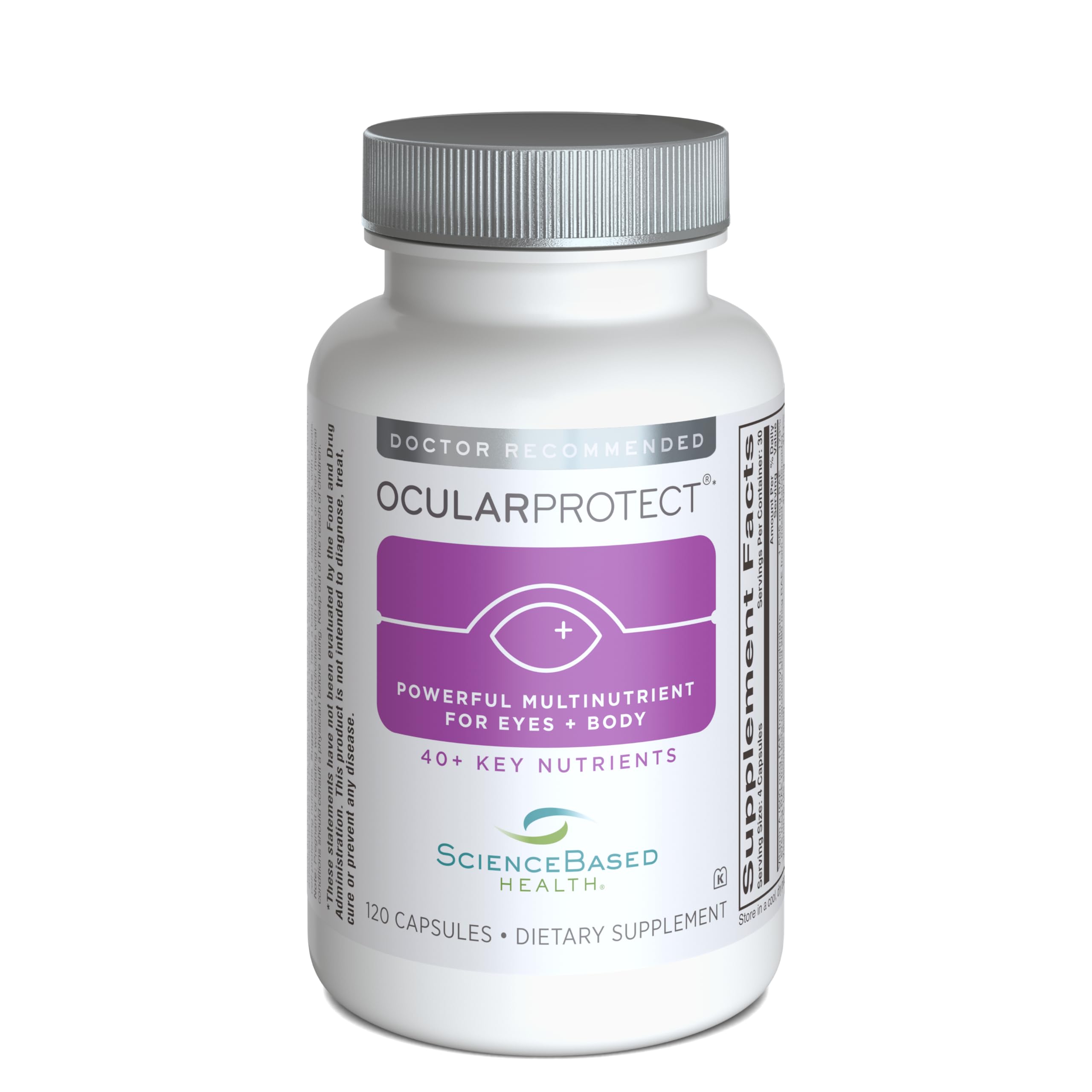 OcularProtect bottle with capsules