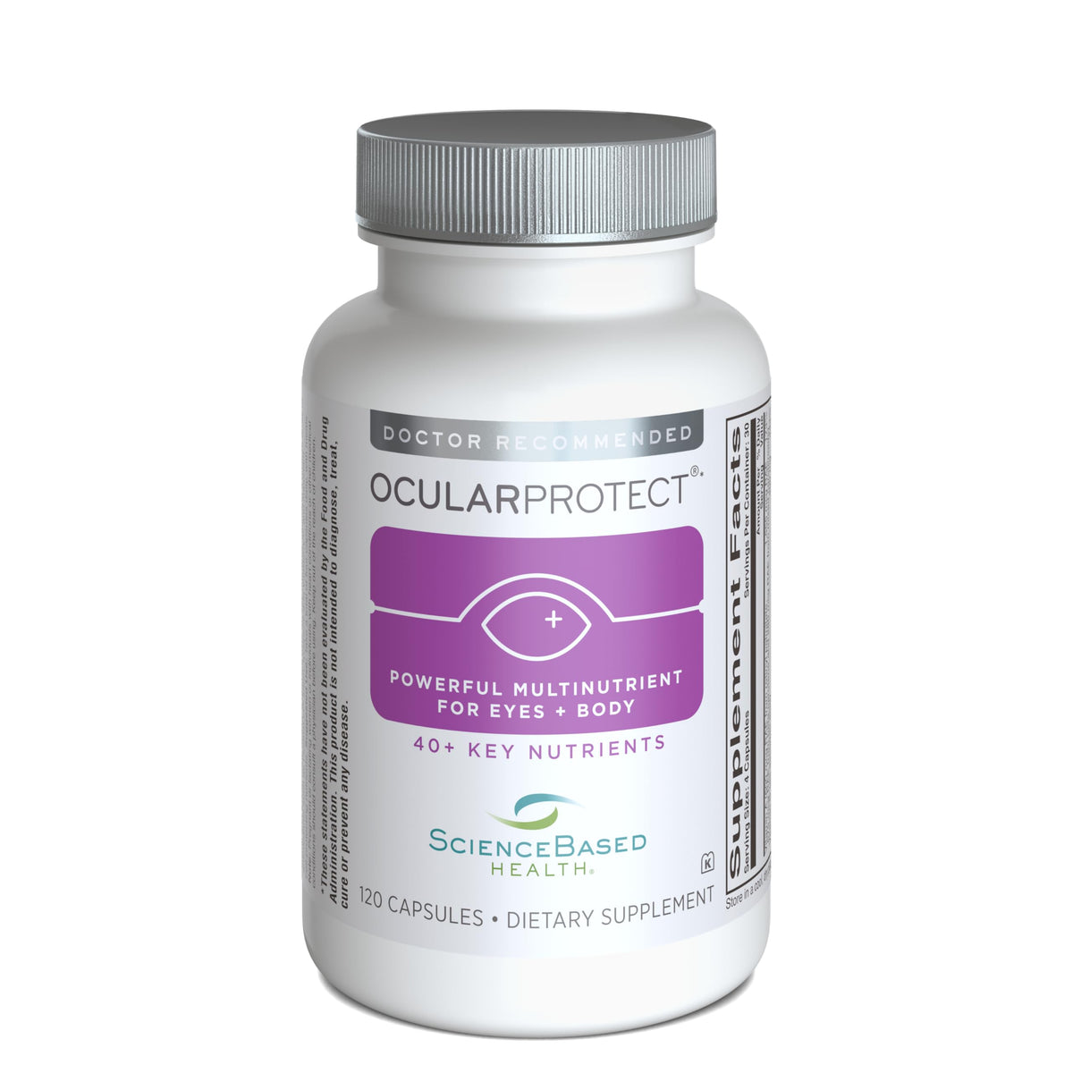 OcularProtect bottle with capsules