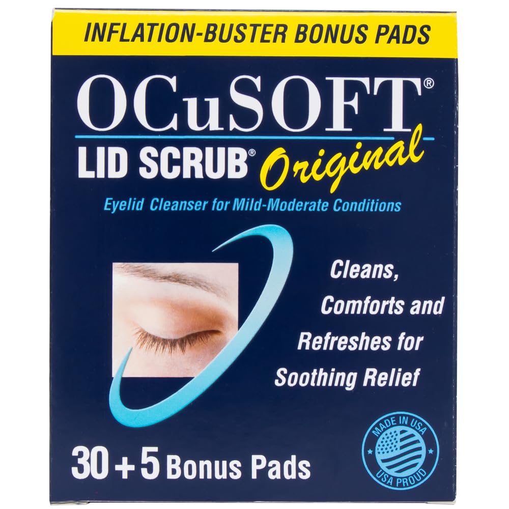 OCuSOFT Lid Scrub Original 30-count container