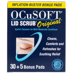 OCuSOFT Lid Scrub Original 30-count container
