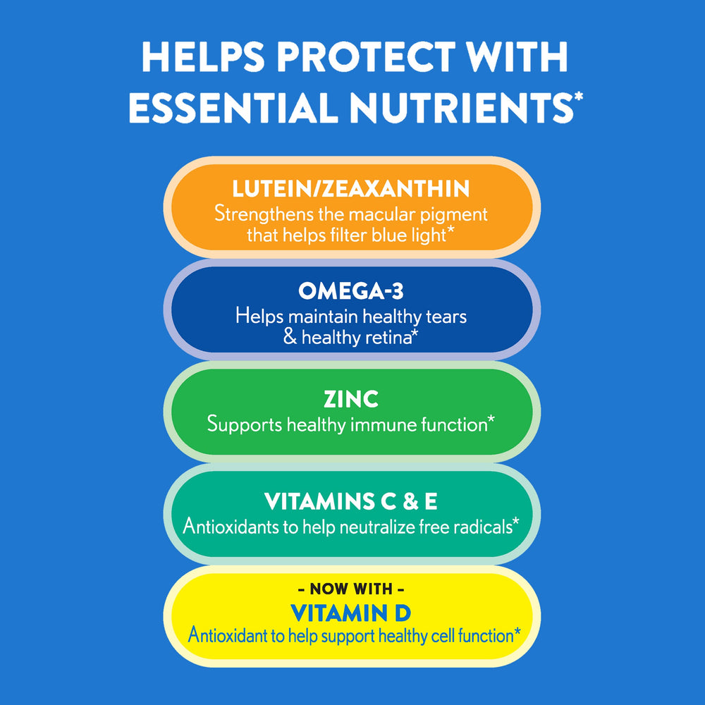 Ocuvite 50+ MiniGel softgels