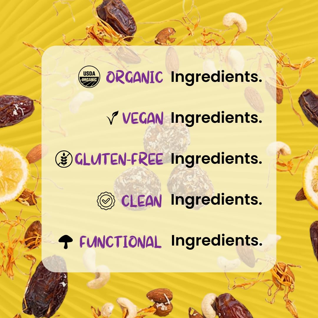 ODD BALLS Lemon energy balls multi-pack offer for family adventures.
