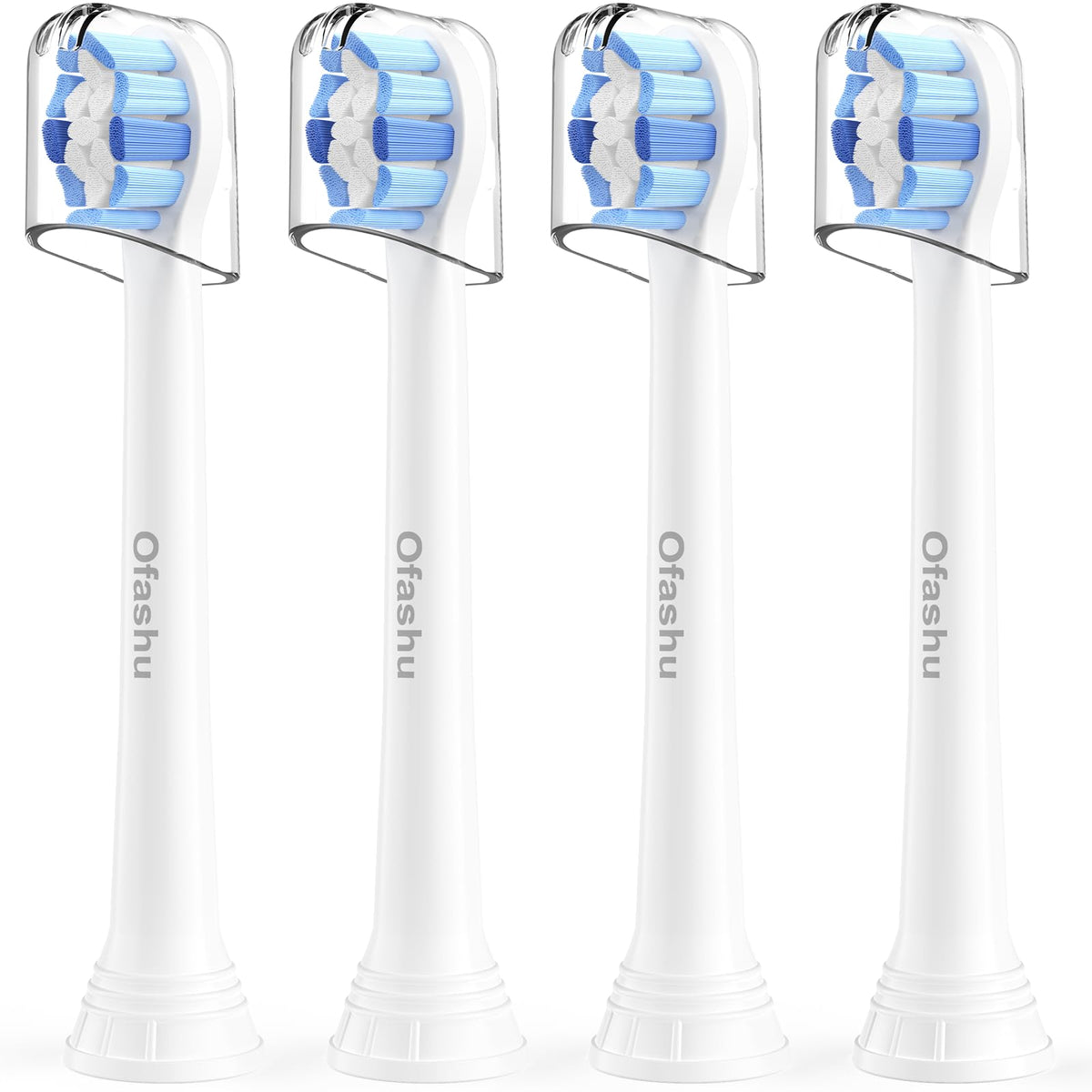 Ofashu compact replacement toothbrush heads for Philips Sonicare C1 C2 G2 HX6024