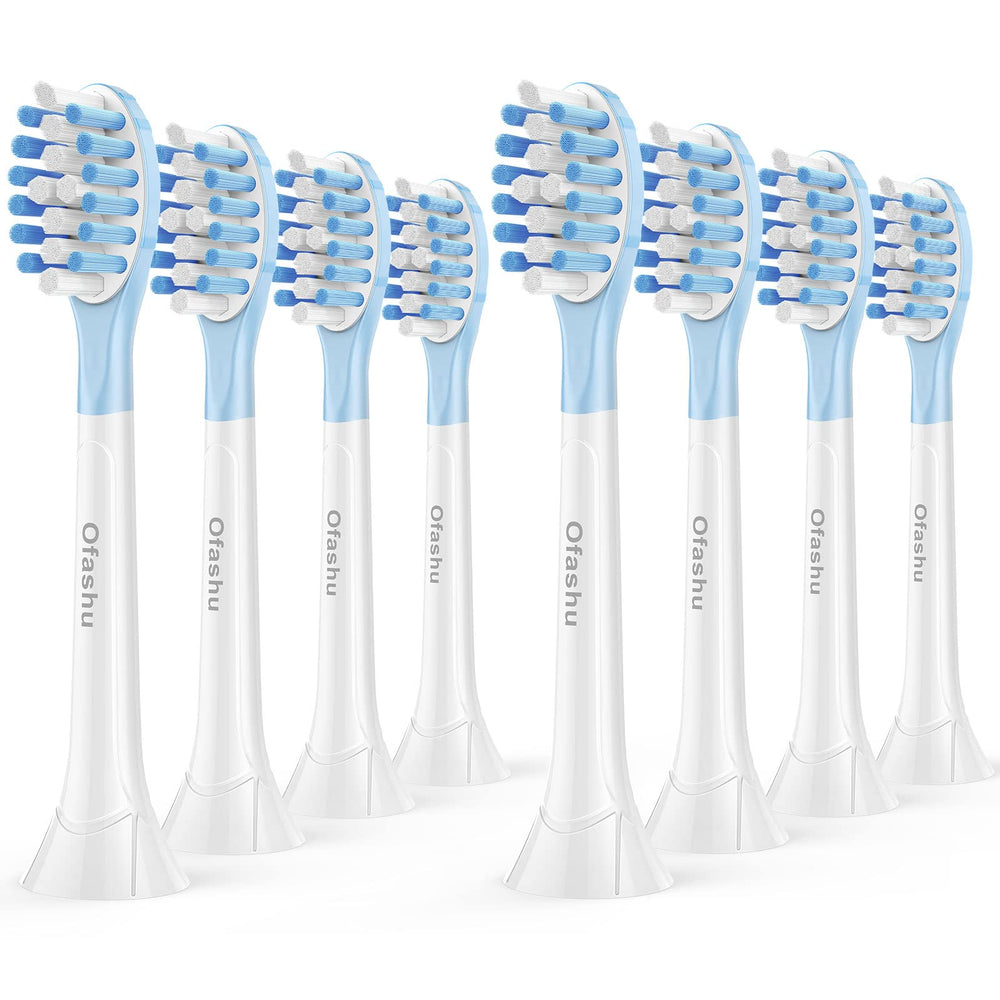 Ofashu 8-pack replacement toothbrush heads for Philips Sonicare ProtectiveClean series