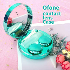 L and R indicators on the contact lens case for correct lens identification