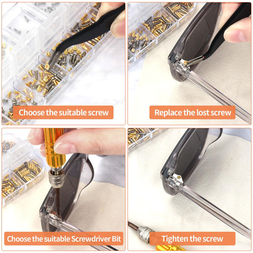 5-in-1 precision screwdriver set for glasses