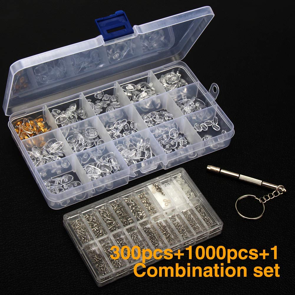 Repair kit being used on glasses and small devices