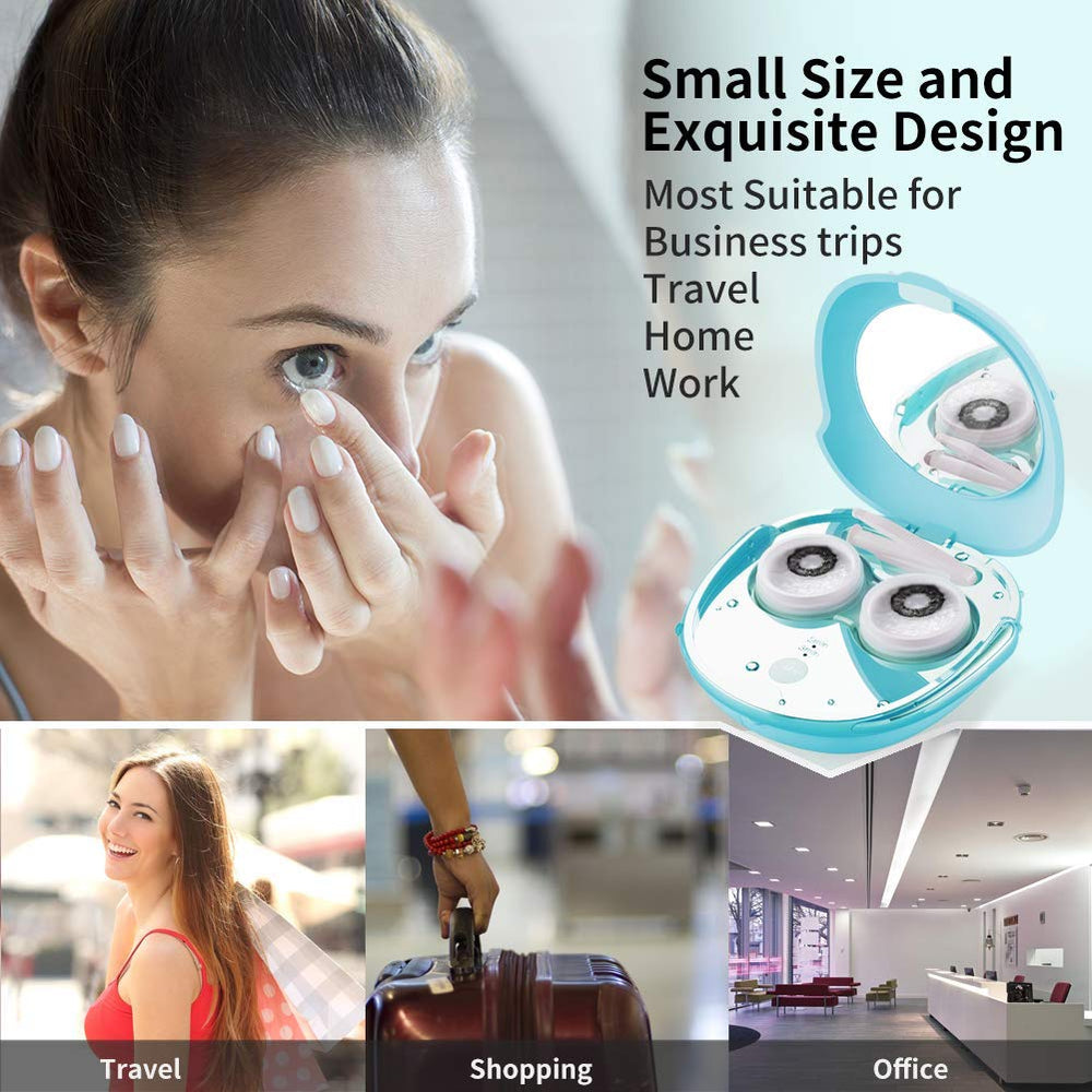 Includes mirror, tweezers and lens remover with case