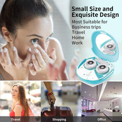Includes mirror, tweezers and lens remover with case