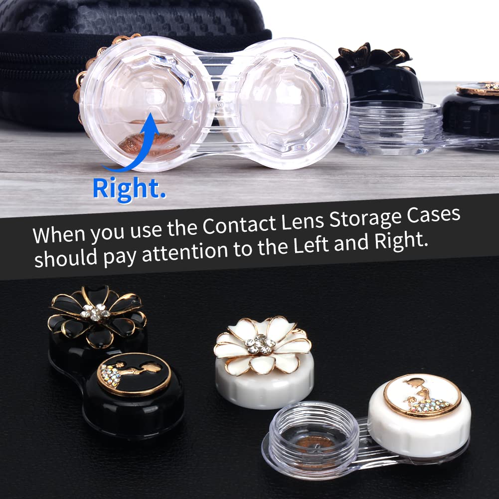 Lens holder accessory for contact lenses