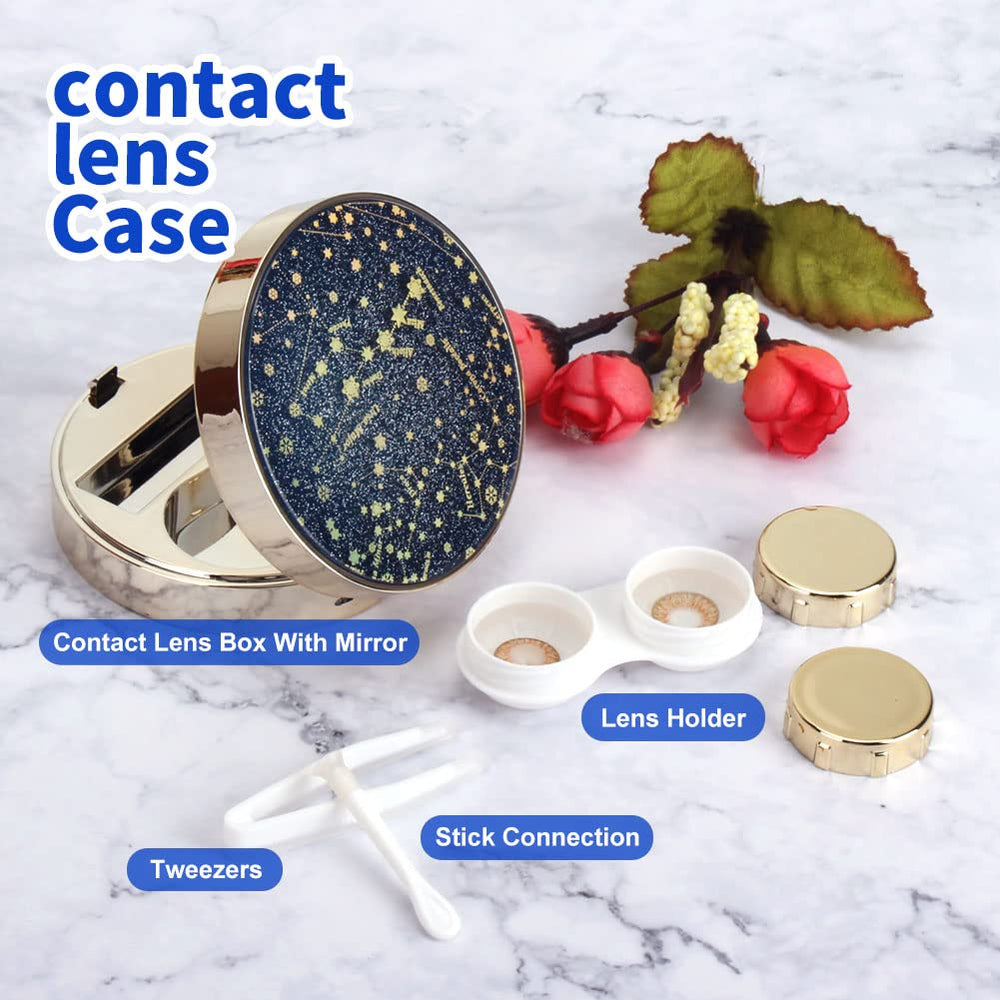 Close-up of durable plastic construction of the lens case