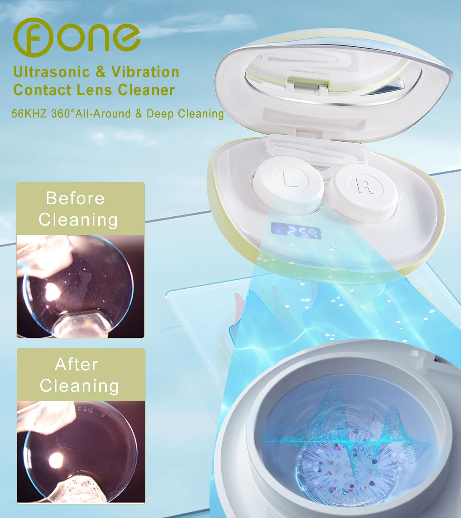 USB charging cable for Ofone contact lens cleaner