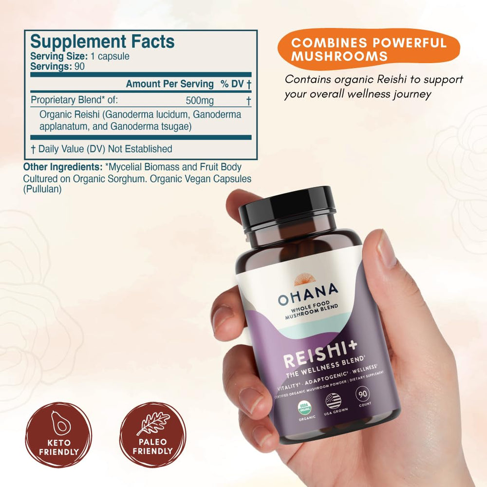 Ohana Reishi+ powder form