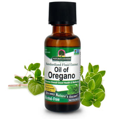 Nature's Answer oil of oregano leaf bottle front view