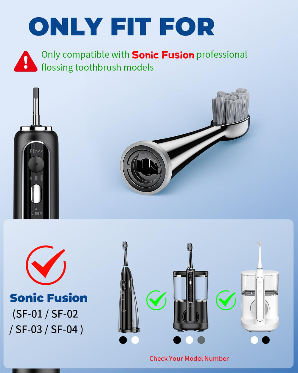 OilSAO 7 replacement brush heads