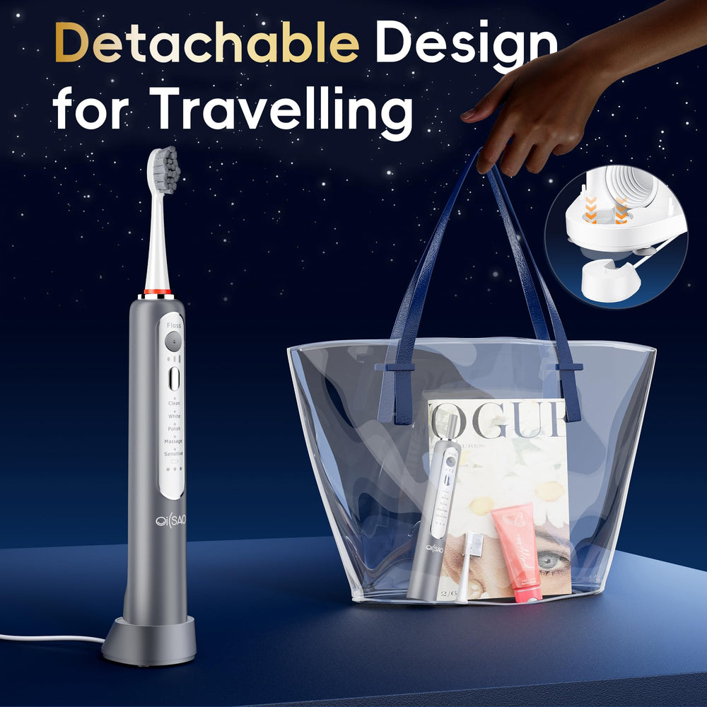 Gray all-in-one dental care system